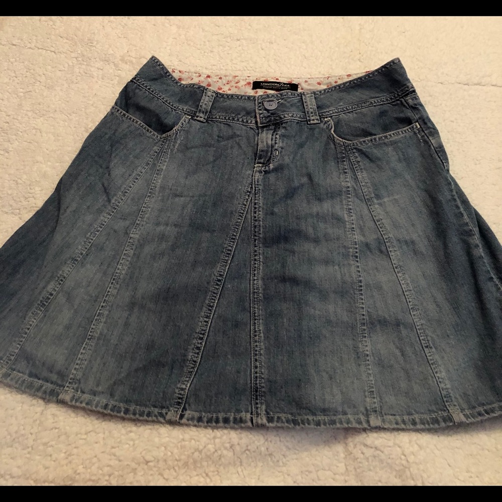 Victoria Secret London Denim Skirt